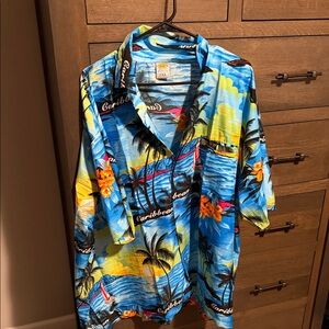 Men’s XXL Vibrant Tropical Hawaiian Shirt